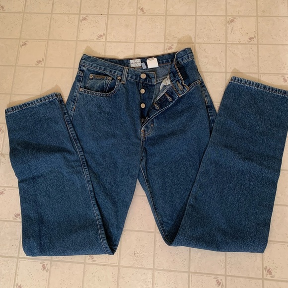 Calvin Klein Denim - 90s vintage Calvin Klein high waisted jeans